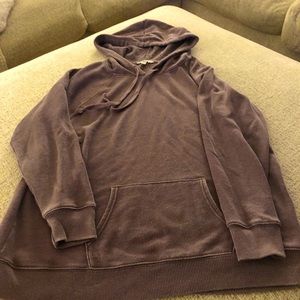 Arie lavender pullover hoodie